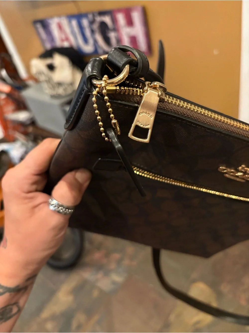 NWOT Coach Rowan crossbody